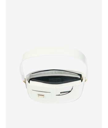 Dolce & Gabbana Girls Leather Logo Shoulder Bag in Ivory (18cm) 50-70% off 