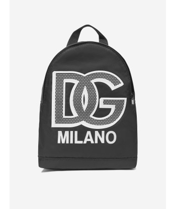 Dolce & Gabbana Kids Milano Logo Backpack in Black (35cm) Amélioration de cerveau avec