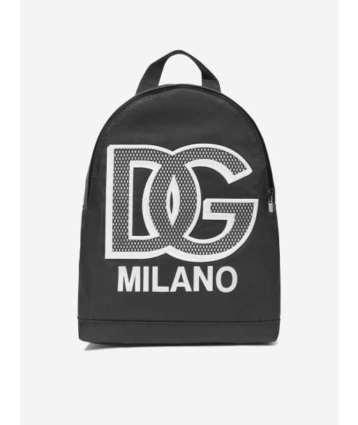 Dolce & Gabbana Kids Milano Logo Backpack in Black (35cm) Amélioration de cerveau avec