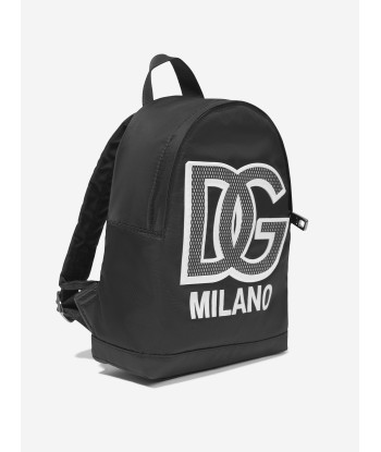 Dolce & Gabbana Kids Milano Logo Backpack in Black (35cm) Amélioration de cerveau avec