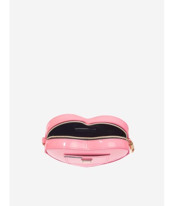 Dolce & Gabbana Girls Leather Heart Crossbody Bag in Pink (20cm) Comparez et commandez 