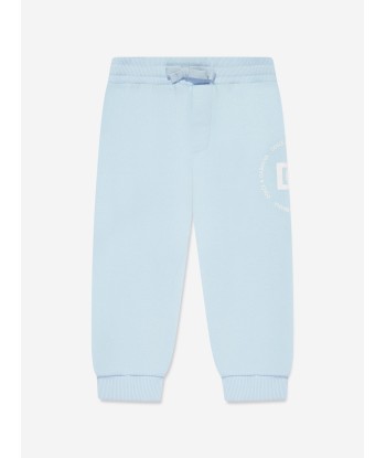 Dolce & Gabbana Baby Boys Logomania Joggers in Blue Fin de série