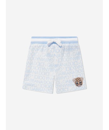 Dolce & Gabbana Baby Boys Logomania Shorts in Blue pour bénéficier 