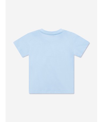 Dolce & Gabbana Baby Boys Logomania T-Shirt in Blue soldes