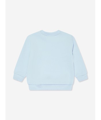 Dolce & Gabbana Baby Boys Logomania Sweatshirt in Blue ou a consommer sur place