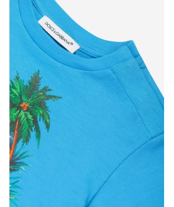 Dolce & Gabbana Baby Boys Hawaii Surf Club T-Shirt in Blue Le MVP de beaucoup