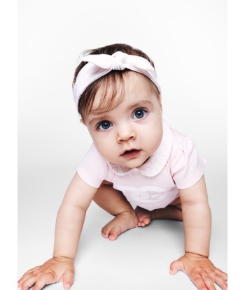 Dolce & Gabbana Baby Girls Romper With Headband in Pink vous aussi creer 