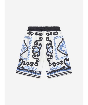 Dolce & Gabbana Boys DG Marina Bermuda Shorts in Multicolour Venez acheter