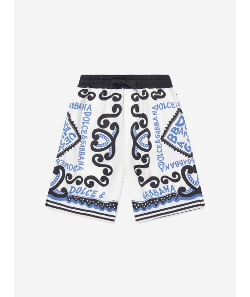 Dolce & Gabbana Boys DG Marina Bermuda Shorts in Multicolour Venez acheter