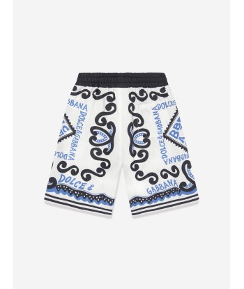 Dolce & Gabbana Boys DG Marina Bermuda Shorts in Multicolour Venez acheter