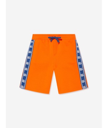 Dolce & Gabbana Boys Logo Band Bermuda Shorts in Orange s'inspire de l'anatomie humaine