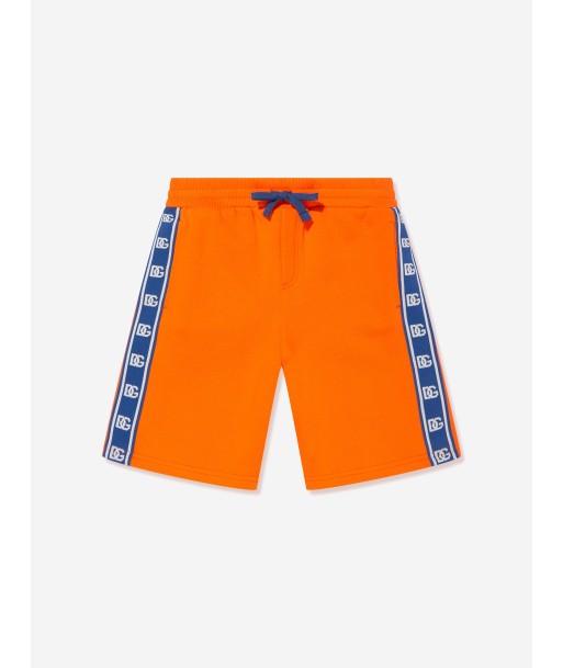 Dolce & Gabbana Boys Logo Band Bermuda Shorts in Orange s'inspire de l'anatomie humaine