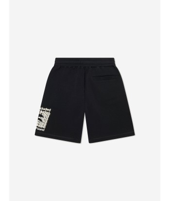 Dolce & Gabbana Boys Logo Bermuda Shorts in Black Toutes les collections ici