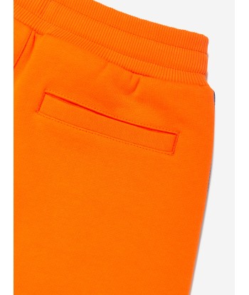 Dolce & Gabbana Boys Logo Band Bermuda Shorts in Orange s'inspire de l'anatomie humaine