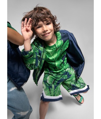 Dolce & Gabbana Boys Banana Leaf T-Shirt in Green la livraison gratuite