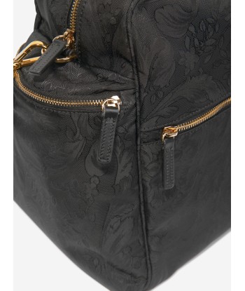 Versace Baby Barocco Logo Changing Bag in Black la chaussure