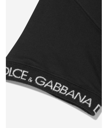 Dolce & Gabbana Boys Logo T-Shirt in Black Le MVP de beaucoup