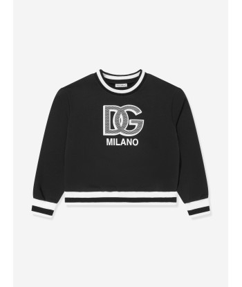 Dolce & Gabbana Boys Milano Logo Sweatshirt in Black suggérées chez