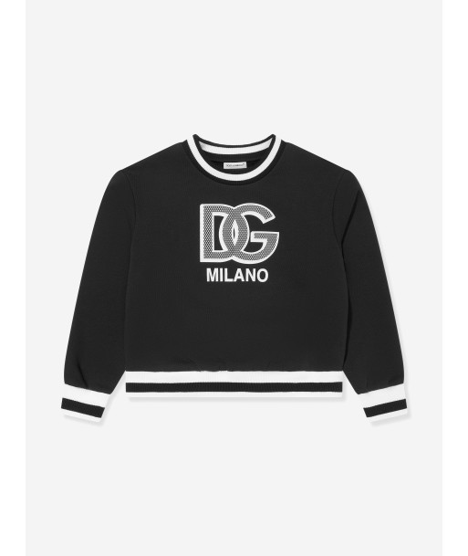 Dolce & Gabbana Boys Milano Logo Sweatshirt in Black suggérées chez