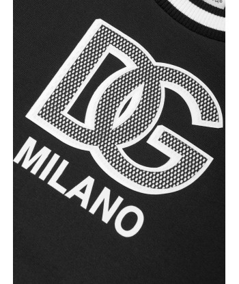 Dolce & Gabbana Boys Milano Logo Sweatshirt in Black suggérées chez