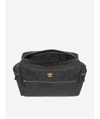 Versace Baby Barocco Logo Changing Bag in Black la chaussure