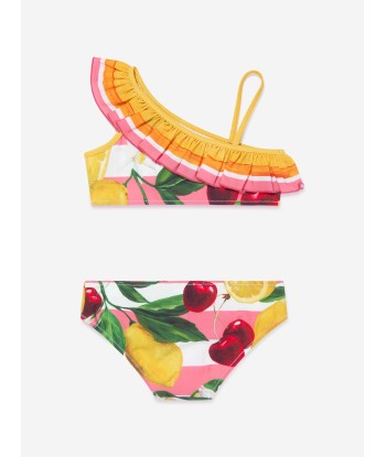 Dolce & Gabbana Girls Lemon and Cherry Bikini in Multicolour Jusqu'à 80% De Réduction