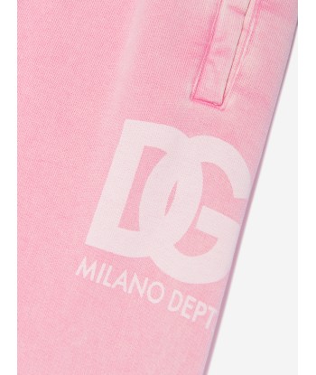 Dolce & Gabbana Girls Logo Joggers in Pink outlet