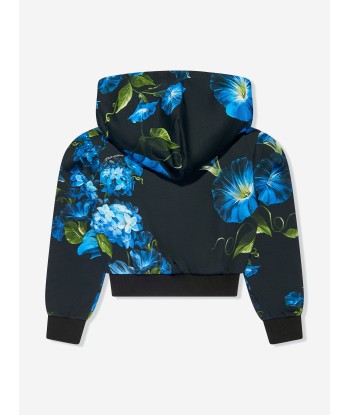 Dolce & Gabbana Girls Bell Flower Hoodie in Multicolour paiement sécurisé