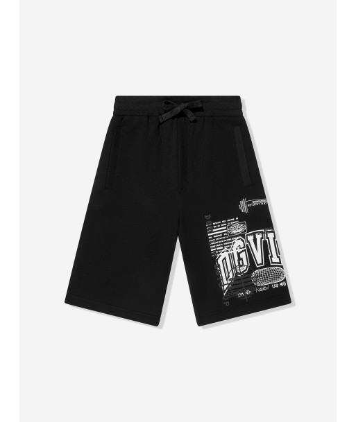 Dolce & Gabbana Boys DG Vibe Bermuda Shorts in Black Dans la société mordern