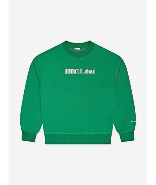 Dolce & Gabbana Boys DG Vibe Sweatshirt in Green En savoir plus