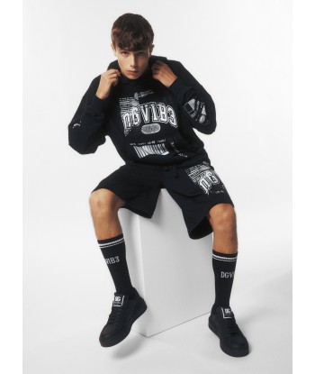 Dolce & Gabbana Boys DG Vibe Hoodie in Black vente chaude votre 