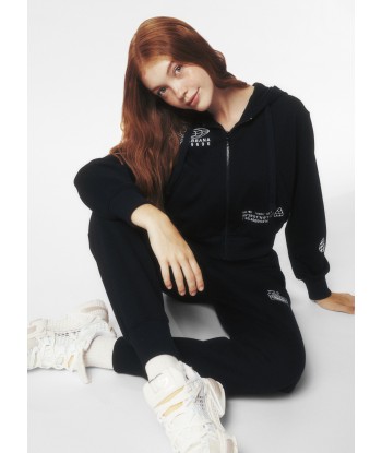 Dolce & Gabbana Girls DG Vibe Zip Up Top in Black Le MVP de beaucoup