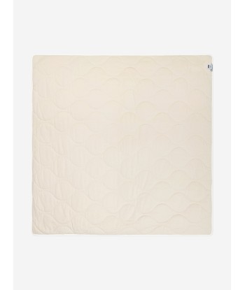 Dolce & Gabbana Baby Logomania Blanket in White de pas cher