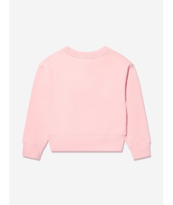 Acne Studios Kids Logo Sweatshirt in Pink shop