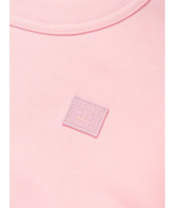 Acne Studios Kids Logo Sweatshirt in Pink shop