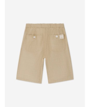 Bonpoint Boys Conway Shorts in Beige Fin de série