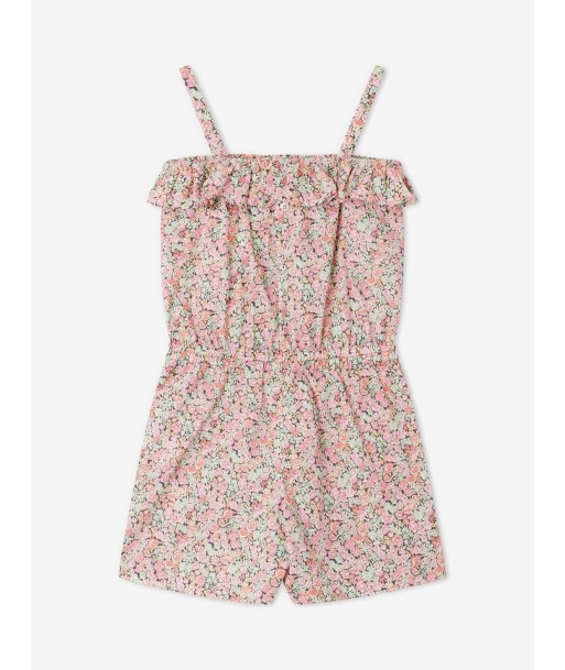 Bonpoint Girls Agrume Floral Playsuit in Multicolour ouvre sa boutique