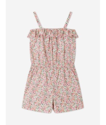 Bonpoint Girls Agrume Floral Playsuit in Multicolour ouvre sa boutique