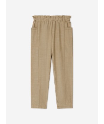 Bonpoint Girls Tiche Trousers in Beige online