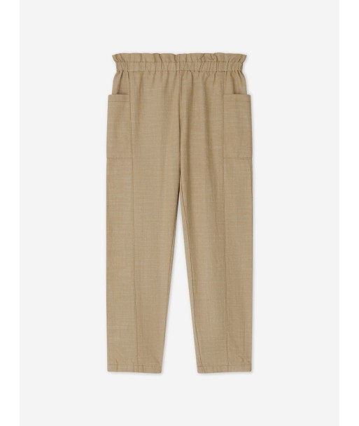 Bonpoint Girls Tiche Trousers in Beige online