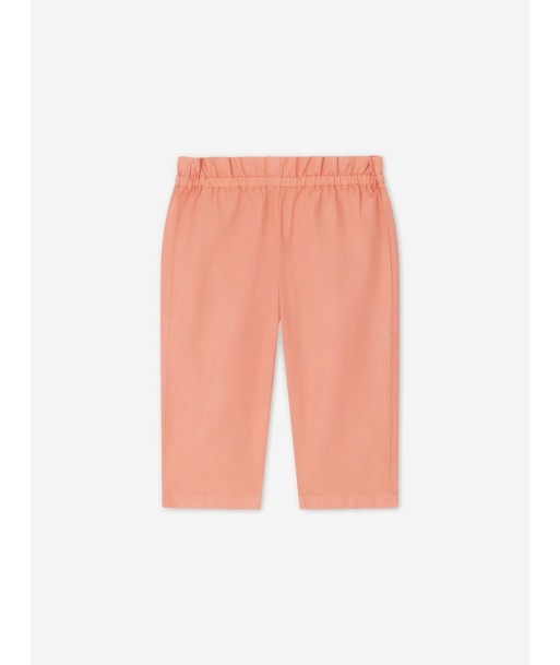 Bonpoint Baby Girls Luciole Trousers in Orange meilleur choix