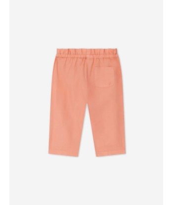 Bonpoint Baby Girls Luciole Trousers in Orange meilleur choix