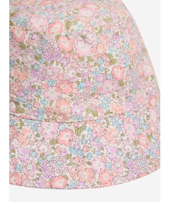 Bonpoint Girls Floral Theana Hat in Multicolour paiement sécurisé