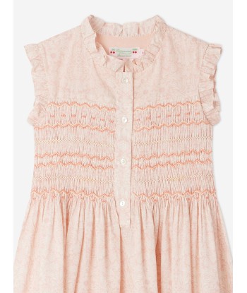 Bonpoint Girls Fabiola Occasion Dress in Pink l'achat 