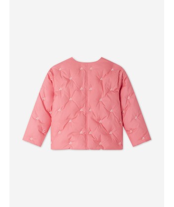 Bonpoint Girls Baila Padded Jacket in Pink Livraison rapide