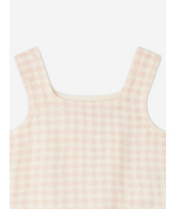 Bonpoint Girls Fabelin Sleeveless Top in Pink pas cher chine