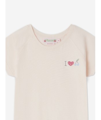 Bonpoint Girls Asmae T-Shirt in Pink est présent 