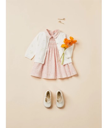 Bonpoint Baby Girls Smocked Joyful Dress in Pink 50-70% off 