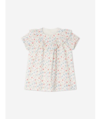 Bonpoint Baby Girls Falbalili Floral Dress in Multicolour destockage