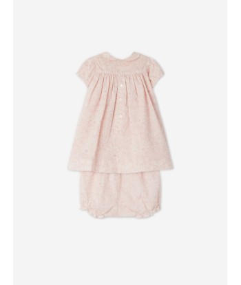 Bonpoint Baby Girls Smocked Joyful Dress in Pink 50-70% off 